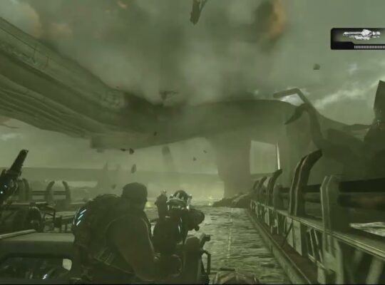 Gears of War 3 – Act 3: Escort The Fuel Truck To Mercy | Action Set piece Gameplay Sequence