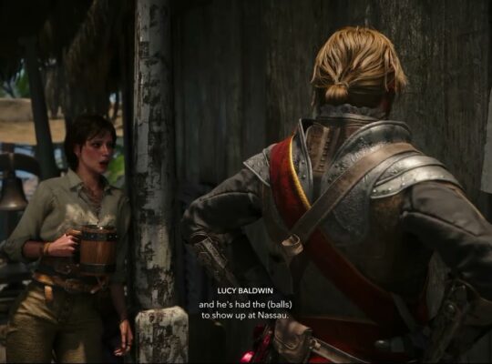 Assassin’s Creed Black Flag Resynced – I Just Want To Talk: Talk with Lucy Baldwin In Nassau