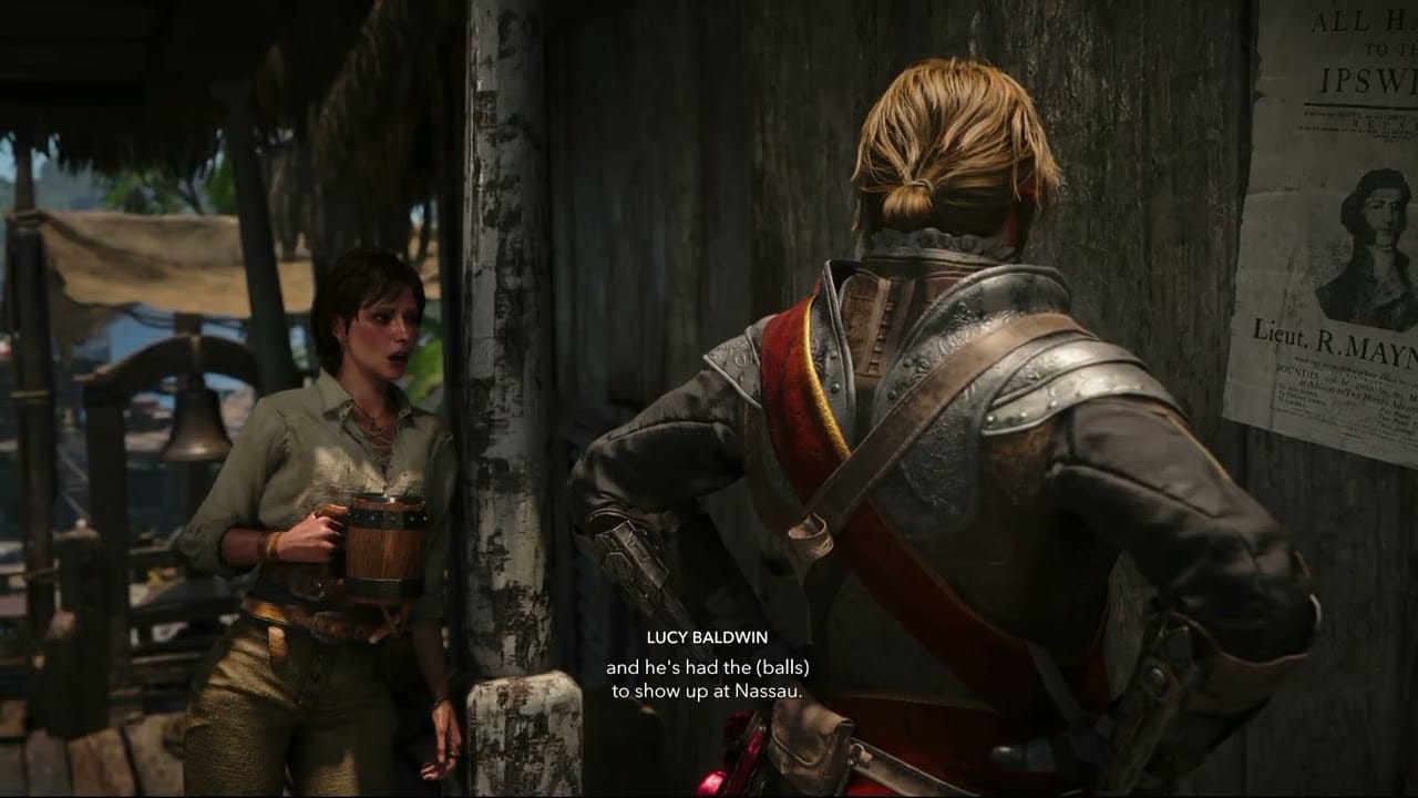 Assassin’s Creed Black Flag Resynced – I Just Want To Talk: Talk with Lucy Baldwin In Nassau