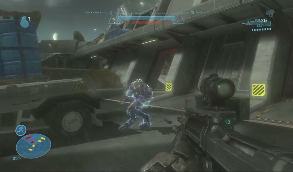 Halo Reach – Winter Contingency: UH 144 Falcon Ride | Advance Into Relay Outpost | Fallback Gameplay
