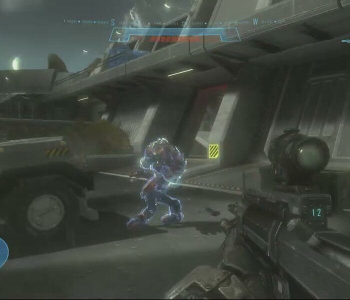 Halo Reach – Winter Contingency: UH 144 Falcon Ride | Advance Into Relay Outpost | Fallback Gameplay