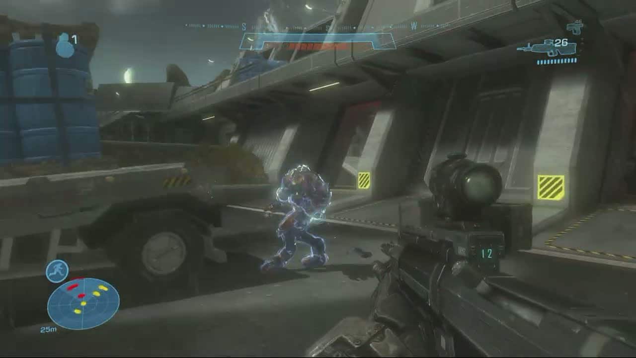 Halo Reach – Winter Contingency: UH 144 Falcon Ride | Advance Into Relay Outpost | Fallback Gameplay