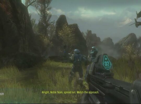 Halo Reach – Winter Contingency: Locate Distress Beacon | Engage Covenant Forces (Drive Spade)