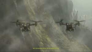 Halo Reach – Winter Contingency: Noble Team Carter, Kat, Jorge, Six | UH 144 Falcon Arrival Cutscene