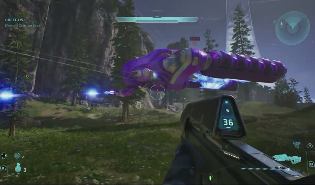 Halo Campaign Evolved – Halo: Protect The UNSC Survivors | Finish The Covenant Threat Gameplay