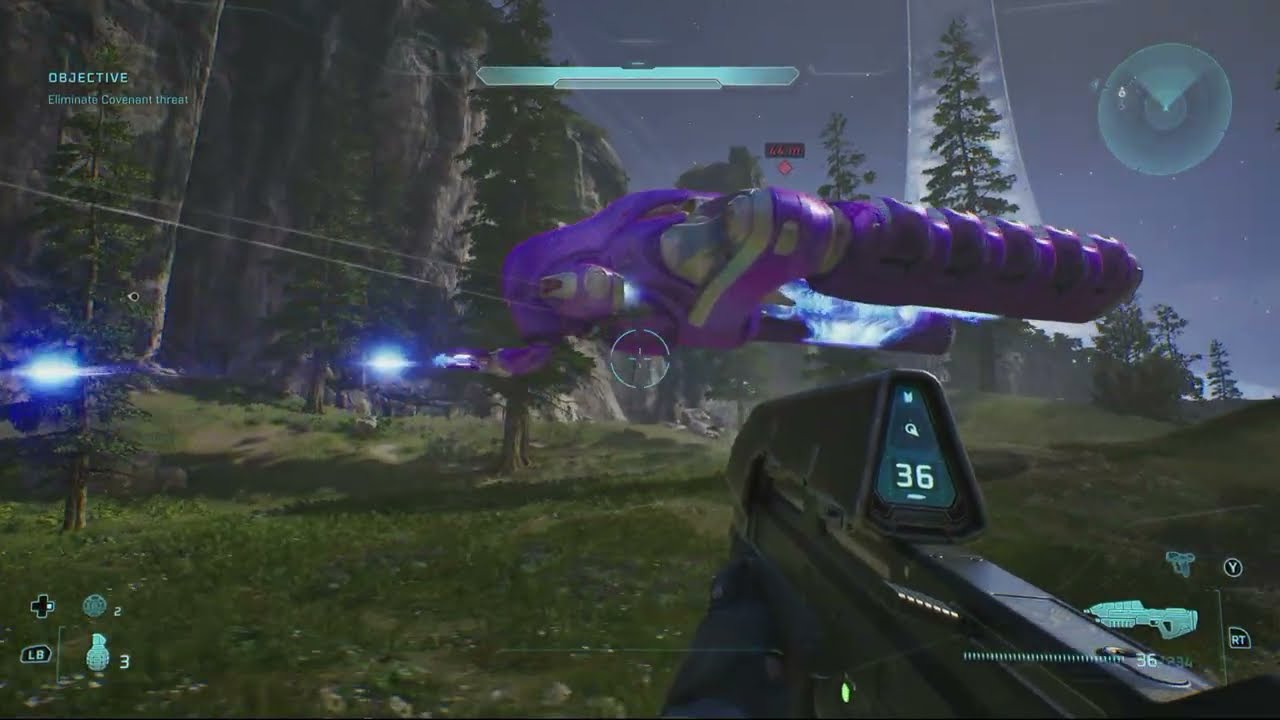 Halo Campaign Evolved – Halo: Protect The UNSC Survivors | Finish The Covenant Threat Gameplay