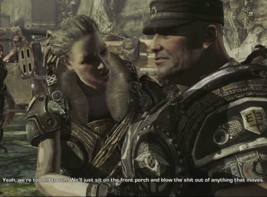 Gears of War 3 – Act 3: Talk with Hoffman | Bernadette Mataki “We’re To Old To Run” Cutscene