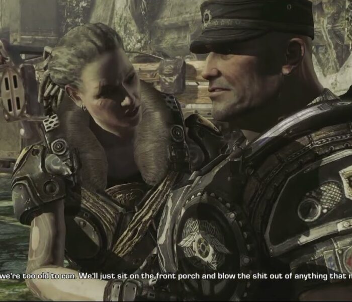Gears of War 3 – Act 3: Talk with Hoffman | Bernadette Mataki “We’re To Old To Run” Cutscene