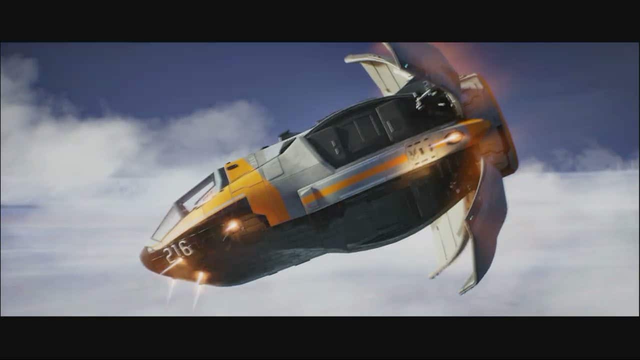 Halo Campaign Evolved – Halo: Master Chief and Cortana Escape Pod Crash Cutscene | UNSC Perished