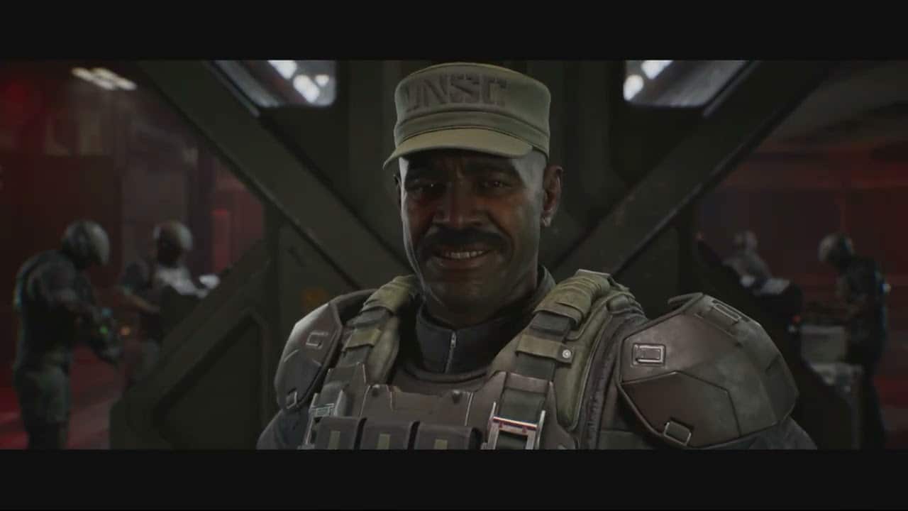 Halo Campaign Evolved – The Pillar of Autumn: Keyes, Cortana, Johnson, Master Chief Opening Cutscene