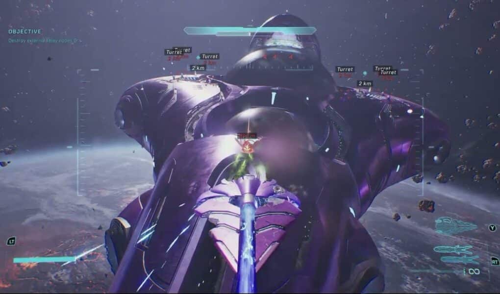 Halo Campaign Evolved – Heavy Burden: Destroy Enemy Fighters and External Relay Nodes 4/4