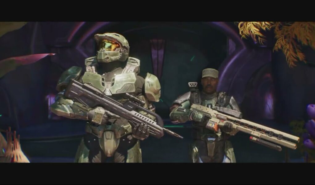 Halo Campaign Evolved – Boarding Action: Master Chief and Avery Johnson “I’m In Let’s More” Cutscene