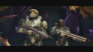 Halo Campaign Evolved – Boarding Action: Master Chief and Avery Johnson “I’m In Let’s More” Cutscene