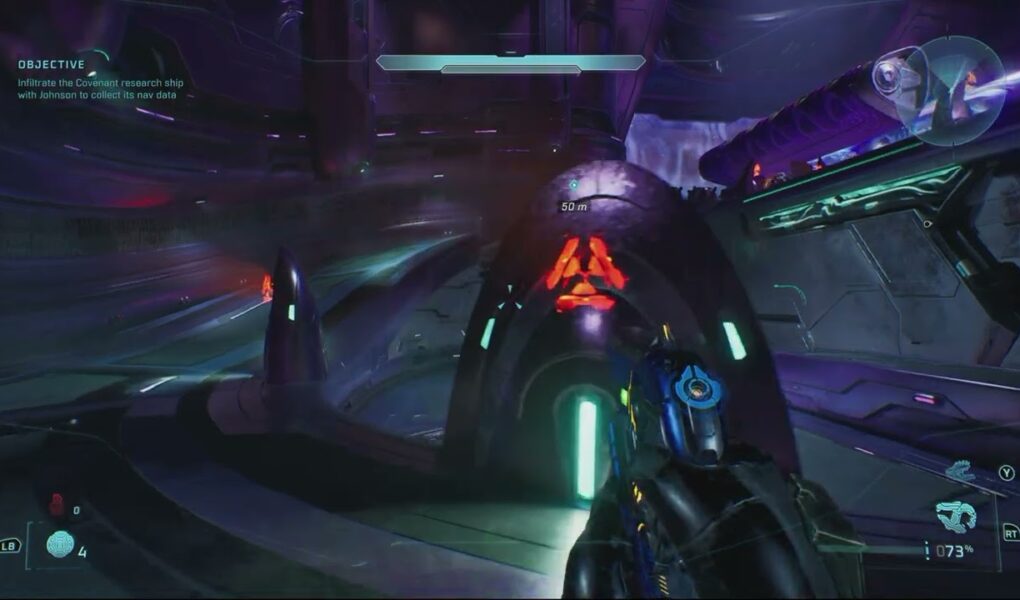 Halo Campaign Evolved – Boarding Action: Infiltrate The Covenant Research Ship with Avery Johnson