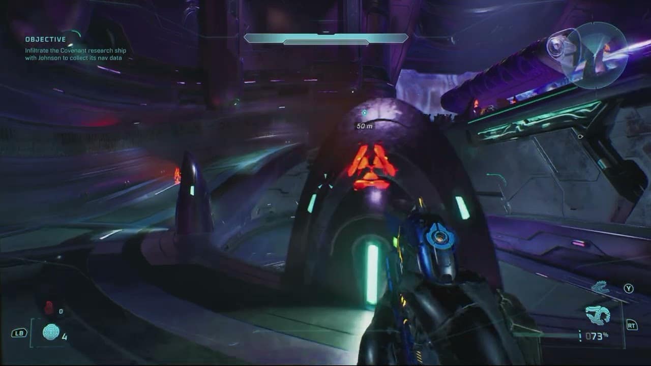 Halo Campaign Evolved – Boarding Action: Infiltrate The Covenant Research Ship with Avery Johnson
