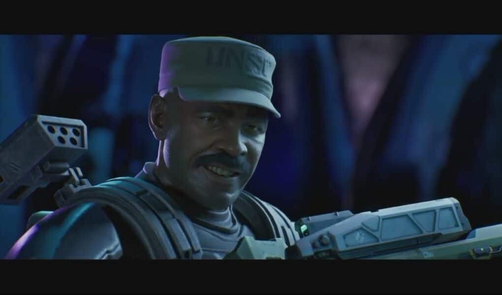 Halo Campaign Evolved – Boarding Action: Clear The Hangar of Covenant | Avery Johnson Intro Cutscene