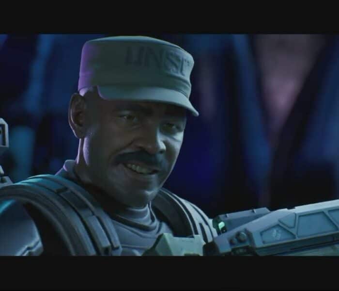 Halo Campaign Evolved – Boarding Action: Clear The Hangar of Covenant | Avery Johnson Intro Cutscene