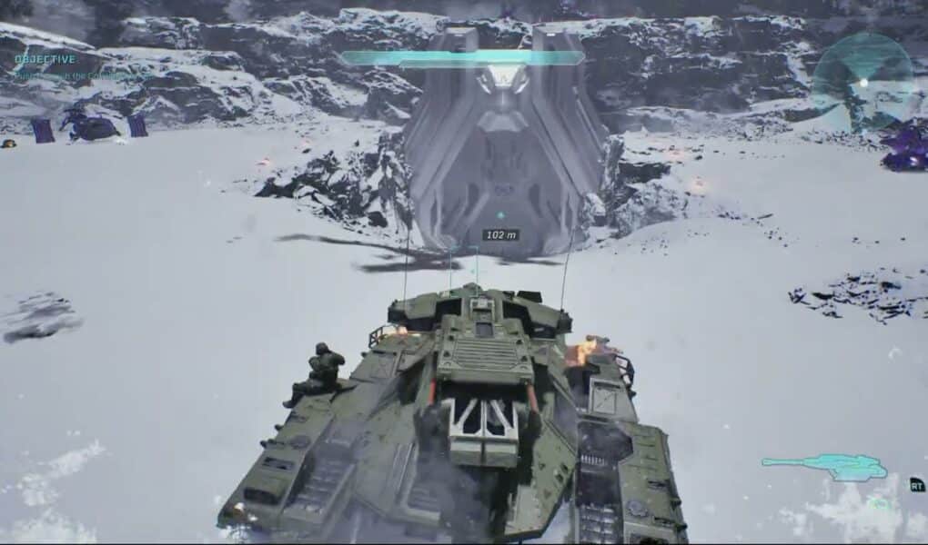 Halo Campaign Evolved – Assault On The Control Room: Push Through Covenant Forces | Scorpion Tank