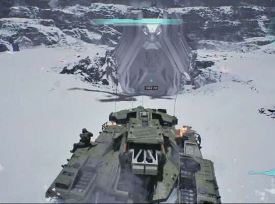 Halo Campaign Evolved – Assault On The Control Room: Push Through Covenant Forces | Scorpion Tank