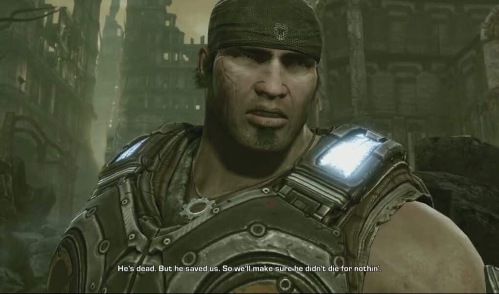 Gears of War 3 – Act 4: Char Hammer of Dawn Ground Zero Arrival Cutscene | Marcus “He’s Dead” (Dom)