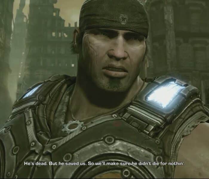 Gears of War 3 – Act 4: Char Hammer of Dawn Ground Zero Arrival Cutscene | Marcus “He’s Dead” (Dom)