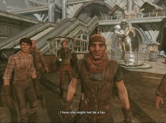 Gears of War 3 – Act 1 Chapter 5 MVP: Cougar’s Stadium: Cole Train Talks with Fans “It’s Whooo!”
