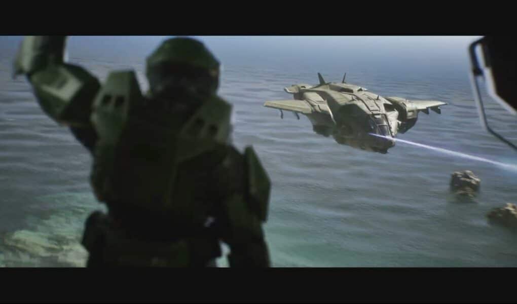 Halo Campaign Evolved – The Silent Cartographer: Cortana cartographer Briefing | Pelican Cutscene