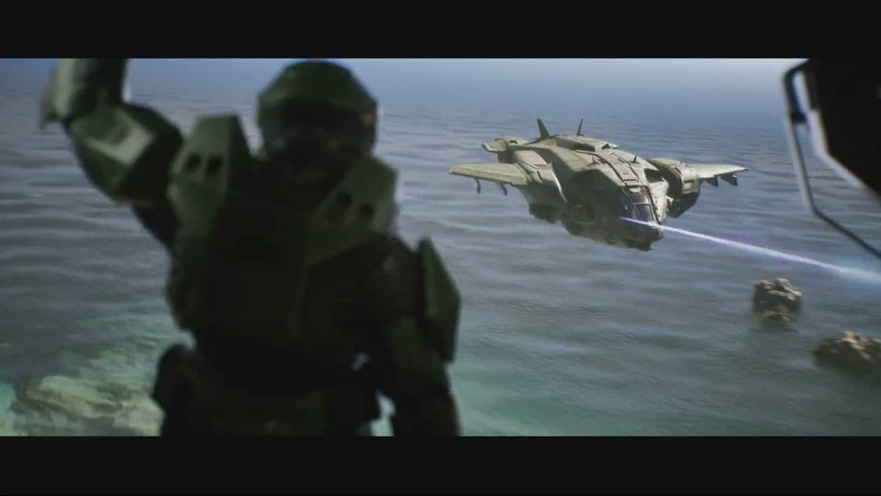 Halo Campaign Evolved – The Silent Cartographer: Cortana cartographer Briefing | Pelican Cutscene