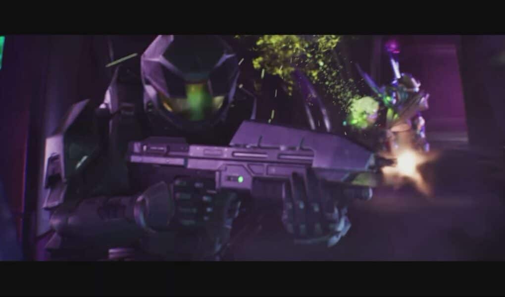Halo Campaign Evolved – The Truth And Reconciliation: Captain Keyes Destroys Two Hunters Cutscene