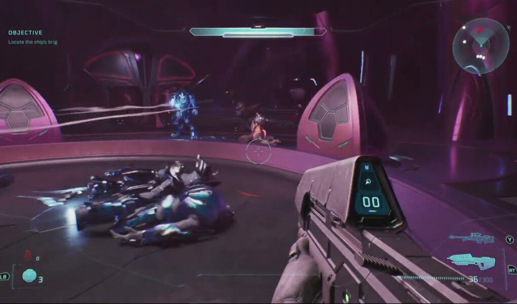 Halo Campaign Evolved – The Truth And Reconciliation: Board The Covenant Battle Cruiser Gameplay