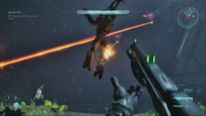 Halo Campaign Evolved – 343 Guilty Spark: Lead Marines To EVAC Point | Eliminate The Flood Gameplay