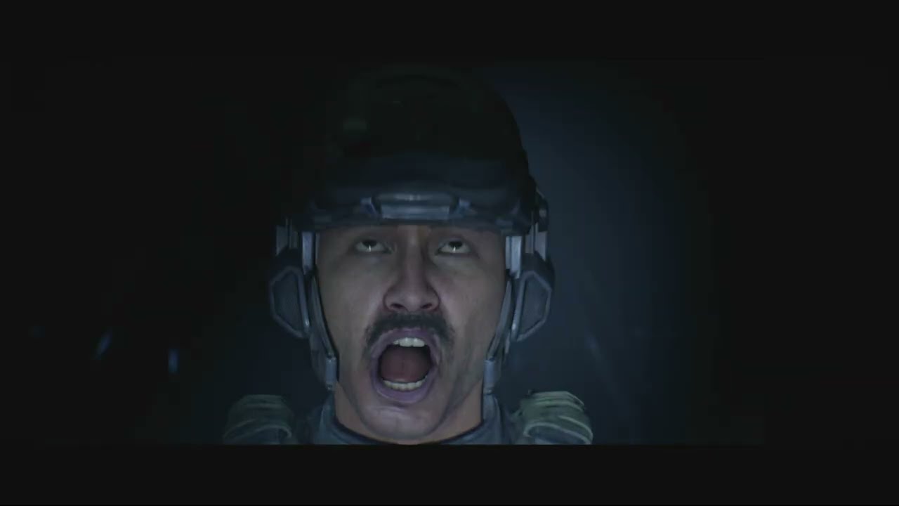 Halo Campaign Evolved – 343 Guilty Spark: Master Chief Watches Wallace Jenkins’ Flood Ambush Video