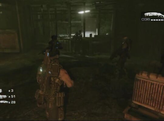 Gears of War 3 – Act 4: Exit The Tower: Jace “Hard To Push The Button” Anya “It Was, I Was There”