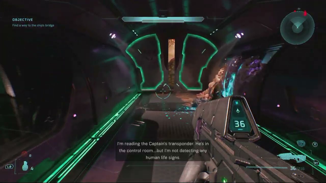 Halo Campaign Evolved – Keyes: Find a Way To The Ship’s Bridge | Get To The Shuttle Bay