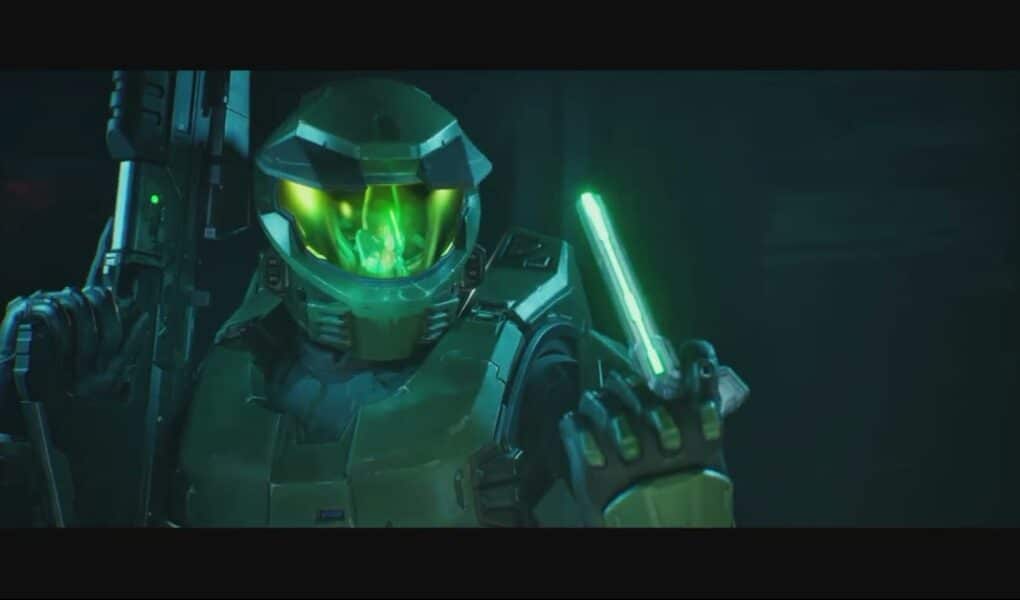 Halo Campaign Evolved – The Library: Master Chief Takes The Index | Talk with The Spark Cutscene