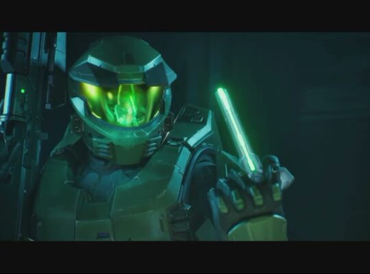 Halo Campaign Evolved – The Library: Master Chief Takes The Index | Talk with The Spark Cutscene