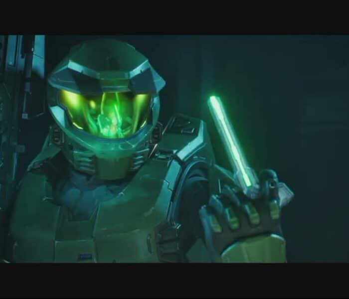Halo Campaign Evolved – The Library: Master Chief Takes The Index | Talk with The Spark Cutscene