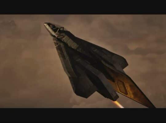 Halo Campaign Evolved – The Maw: Master Chief and Cortana Escape Halo Ring Explosion Cutscene