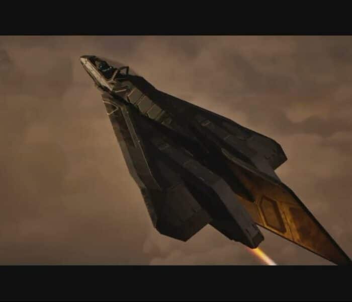 Halo Campaign Evolved – The Maw: Master Chief and Cortana Escape Halo Ring Explosion Cutscene