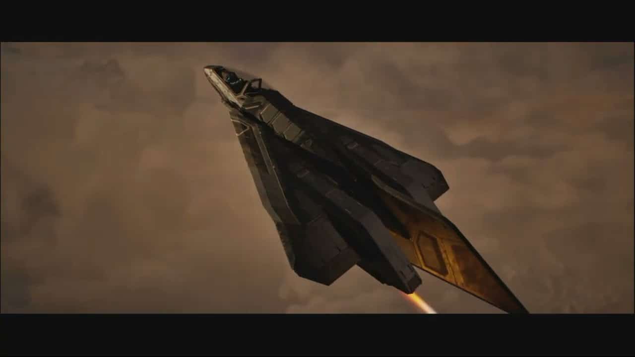 Halo Campaign Evolved – The Maw: Master Chief and Cortana Escape Halo Ring Explosion Cutscene