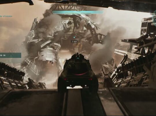 Halo Campaign Evolved – The Maw: Escape The Pillar of Autumn Warthog Action Set piece Sequence