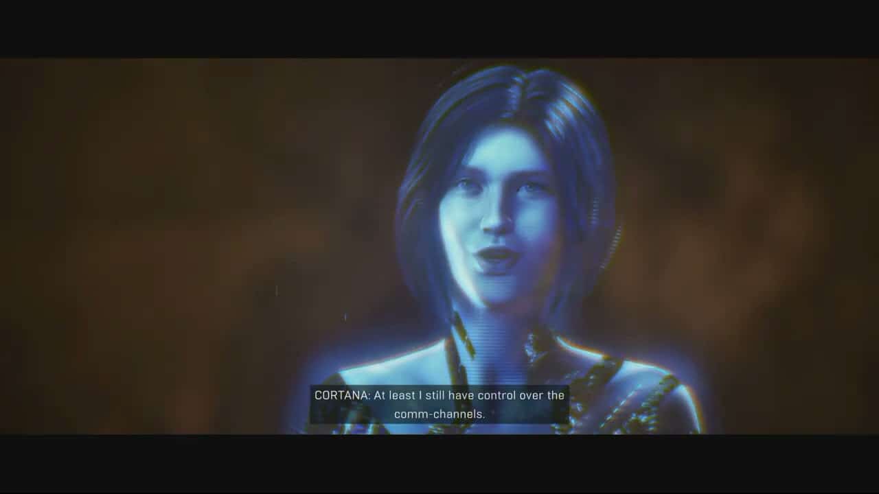 Halo Campaign Evolved – The Maw: Cortana Jokes About Spark and Pillar of Autumn Cutscene