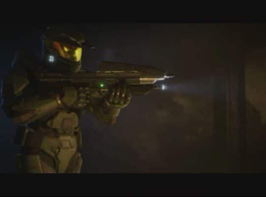 Halo Campaign Evolved – The Maw: Make Your Way To The Autumn’s Bridge Gameplay