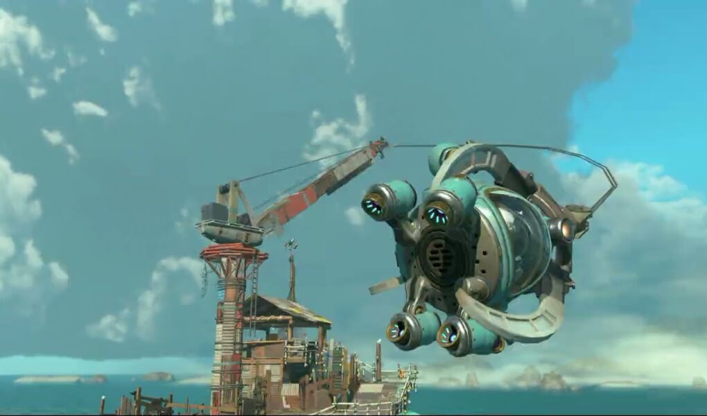 Splatoon Raiders – Hideout Ship: Buddy Bot Treasure Map Radio Briefing | Launcher Catapult Cutscene