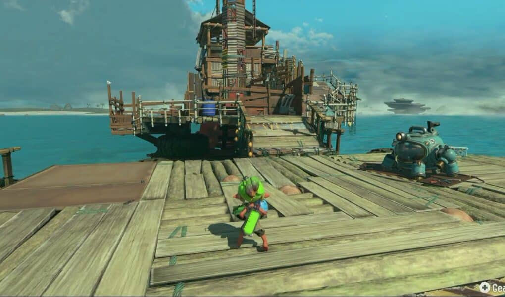 Splatoon Raiders – Hideout Ship: Equip Weapons Tutorial Gameplay | Weapons Collected Automatically