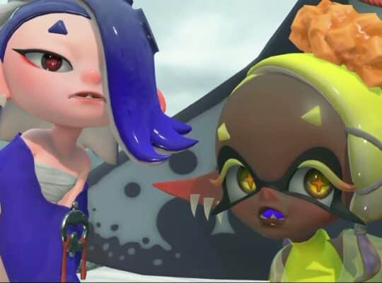 Splatoon Raiders – Difficulty Choices: Deep Cut’s Shiver, Frye and Big Man Helicopter Crash Cutscene