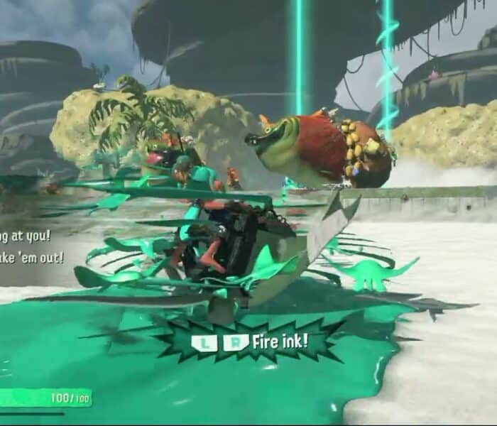Splatoon Raiders – Piel Coast: Break Crystals with Buddy Bot | Manta Dance Showstopper | Mega Egg