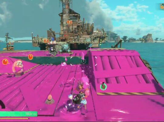 Splatoon Raiders – Hideout Ship: Midair Jump and Shark Bite Showstopper Gameplay | Control Settings