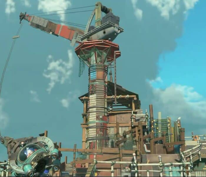 Splatoon Raiders – Hideout Ship: Change Bot Buddy (Showstopper) | Equip Shiver’s Shark Bite