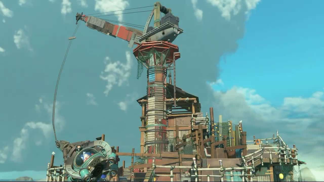 Splatoon Raiders – Hideout Ship: Change Bot Buddy (Showstopper) | Equip Shiver’s Shark Bite